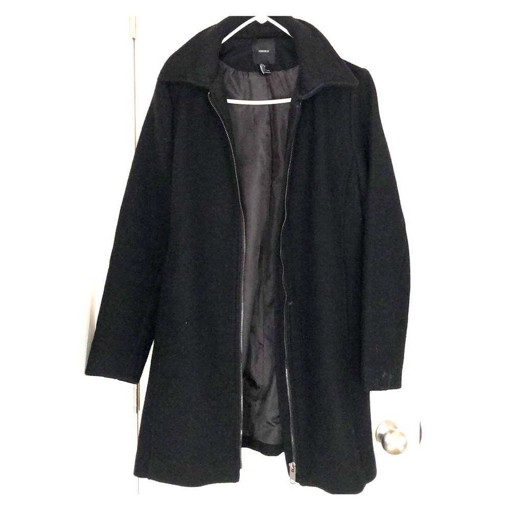 Long stylish winter coat